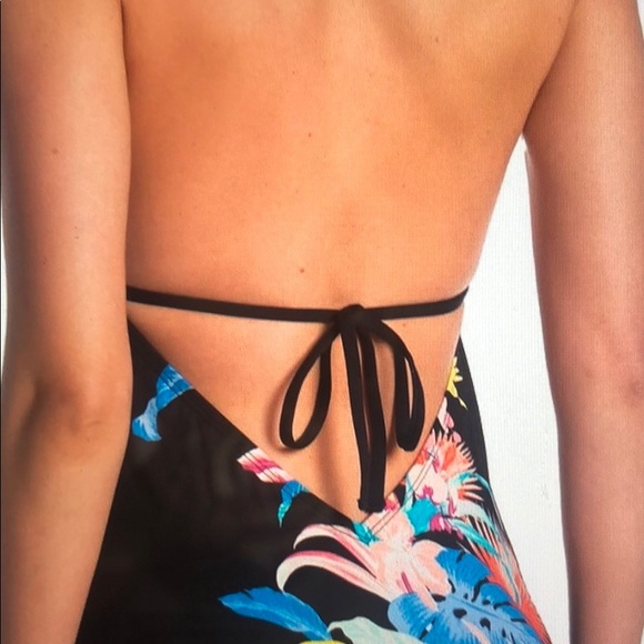 Laundry by Design Floral One Piece Swimsuit NWOT L - Picture 3 of 14